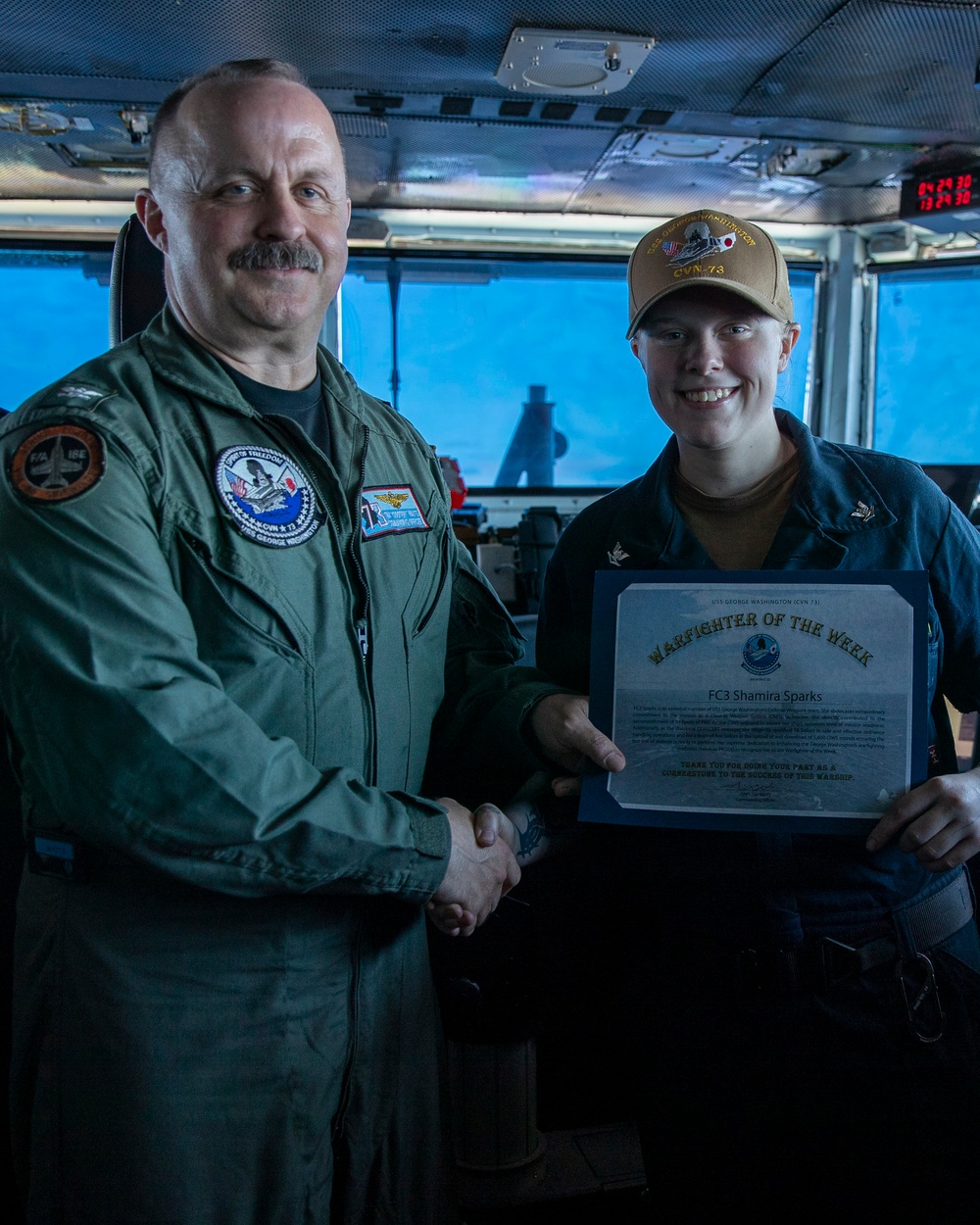 George Washington Awards Warfighter of the Week