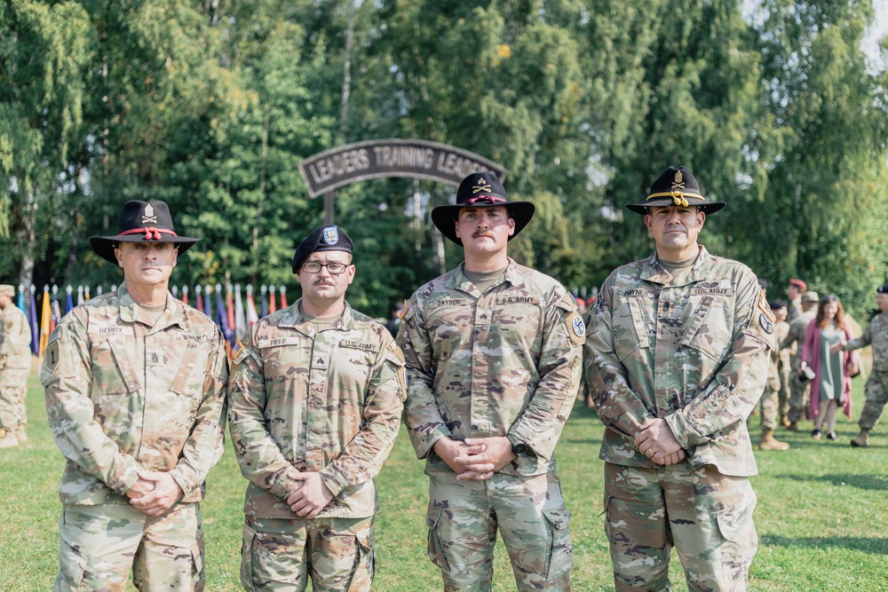 Two 278th ACR Soldiers Earn Commandant’s List at 7th ATC NCO Academy