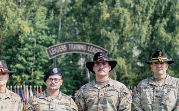 Two 278th ACR Soldiers Earn Commandant’s List at 7th ATC NCO Academy