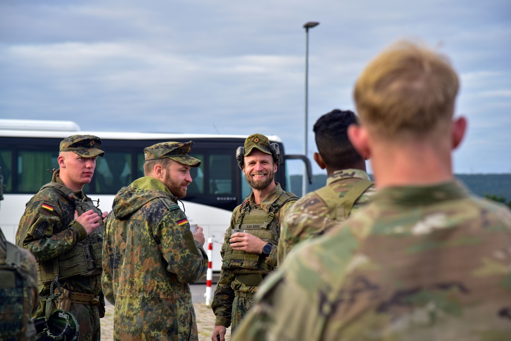 7th Army NCOA Participates in Shooting range for GAFPB