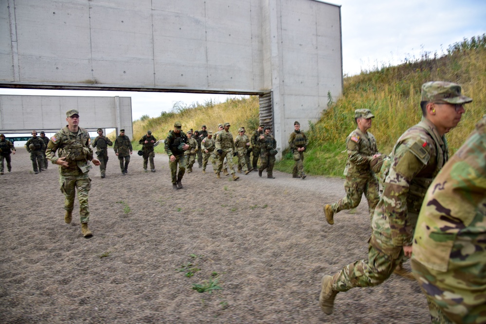 7th Army NCOA Participates in Shooting range for GAFPB