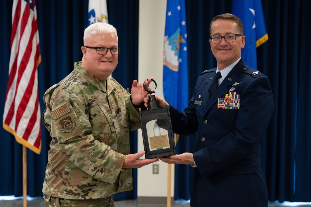 Lt. Col. Amalia McCaffrey takes command of 253rd Cyberspace Engineering Installation Group