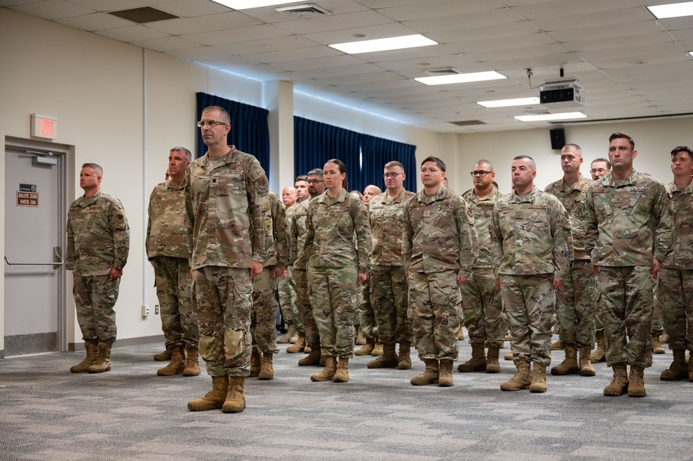 Lt. Col. Amalia McCaffrey takes command of 253rd Cyberspace Engineering Installation Group