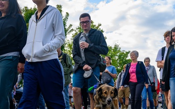 Spangdahlem Airmen and families participate in annual 8km walk to Himmerod Abbey
