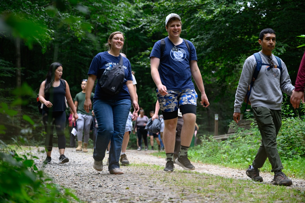 Spangdahlem Airmen and families participate in annual 8km walk to Himmerod Abbey