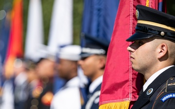 South Korean President Lee Jae Myung Participates in an Armed Forces Full Honors Wreath-Laying Ceremony at the Tomb of the Unknown Soldier