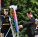South Korean President Lee Jae Myung Participates in an Armed Forces Full Honors Wreath-Laying Ceremony at the Tomb of the Unknown Soldier