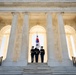 South Korean President Lee Jae Myung Participates in an Armed Forces Full Honors Wreath-Laying Ceremony at the Tomb of the Unknown Soldier
