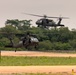 Washington Army National Guard UH-60 Blackhawks conduct first flight in Thailand.
