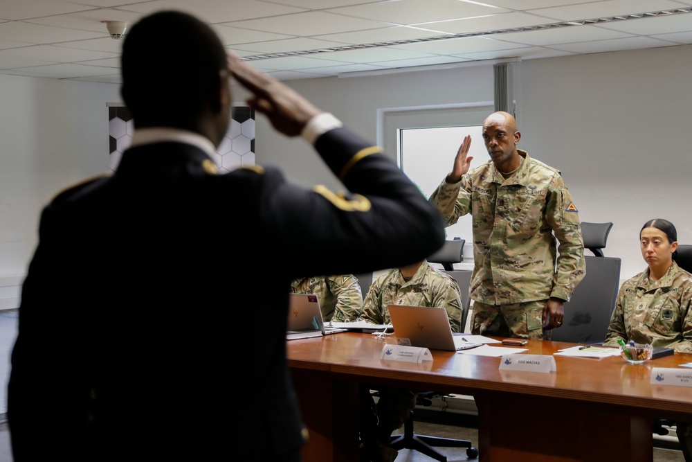 USAREUR-AF Best Squad Competition: Formal Board