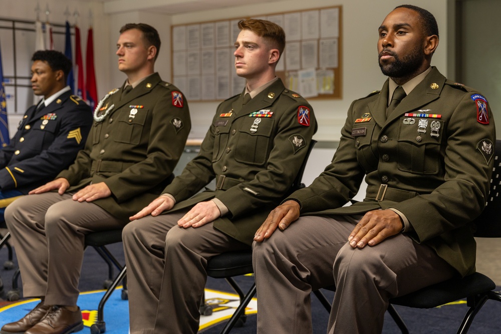 U.S. Army Europe and Africa Best Squad Competition: Formal Board