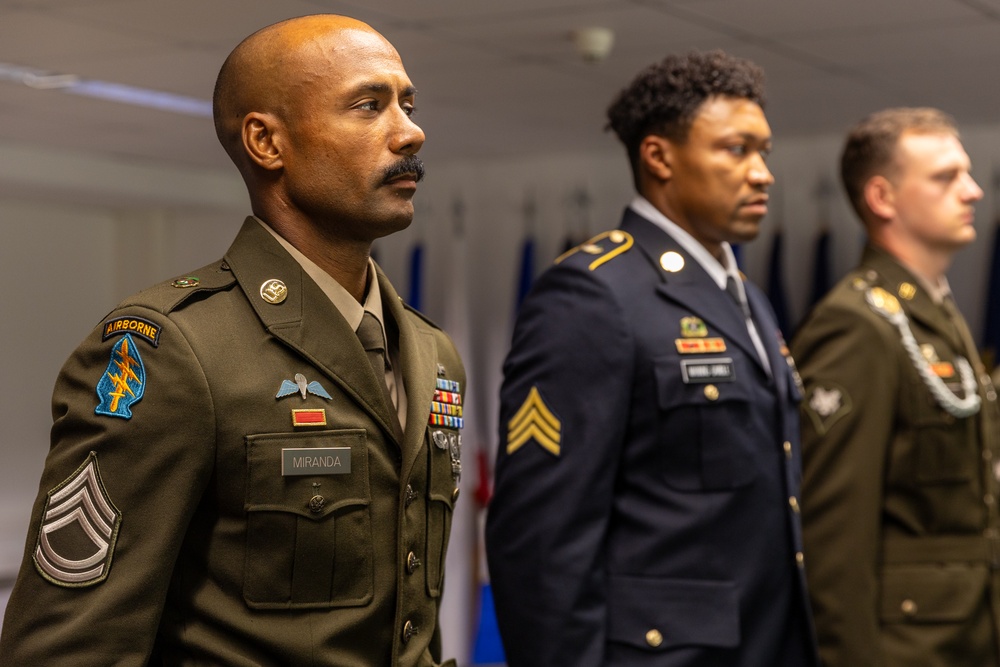 U.S. Army Europe and Africa Best Squad Competition: Formal Board