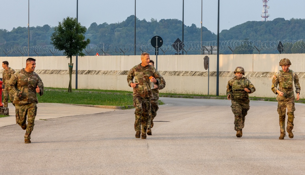 SETAF-AF conducts physical training for sergeants’ time