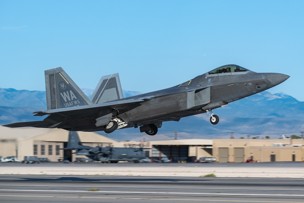 Nellis take offs and landings Aug 2025