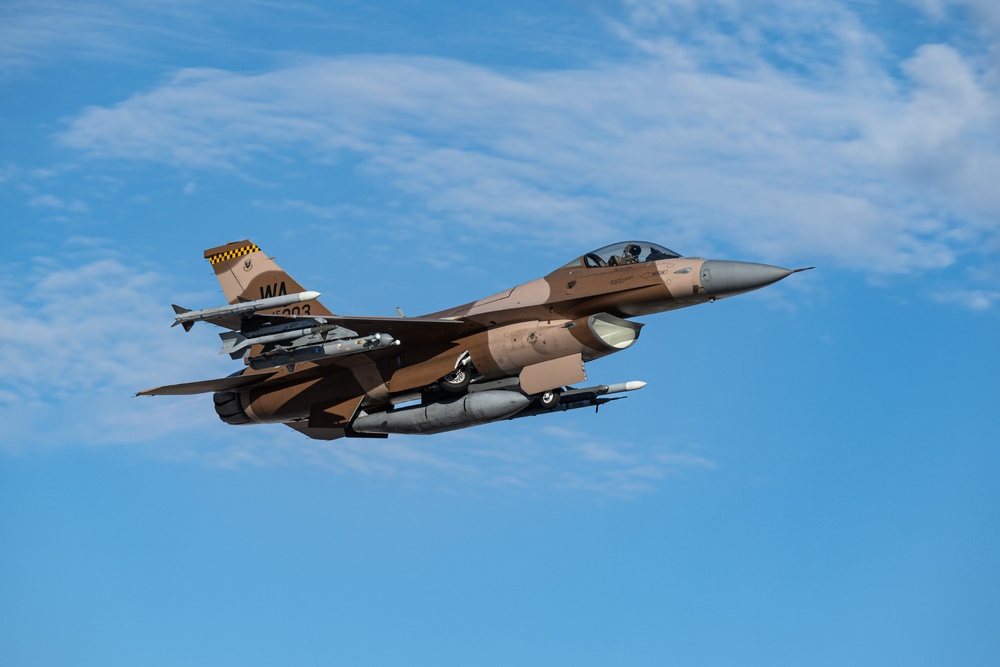 Nellis take offs and landings Aug 2025