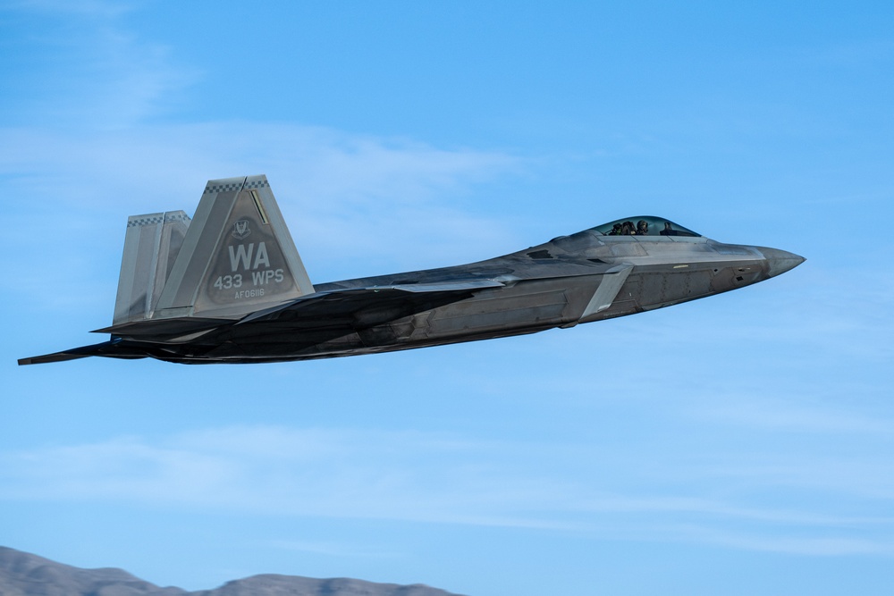 Nellis take offs and landings Aug 2025