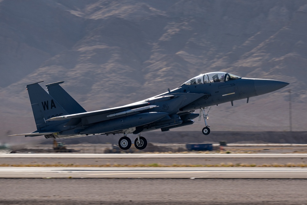 Nellis take offs and landings Aug 2025