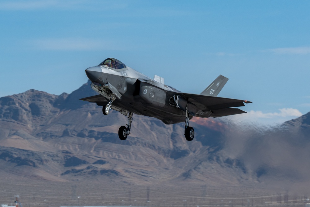 Nellis take offs and landings Aug 2025