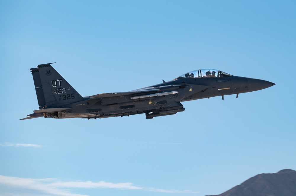 Nellis take offs and landings Aug 2025