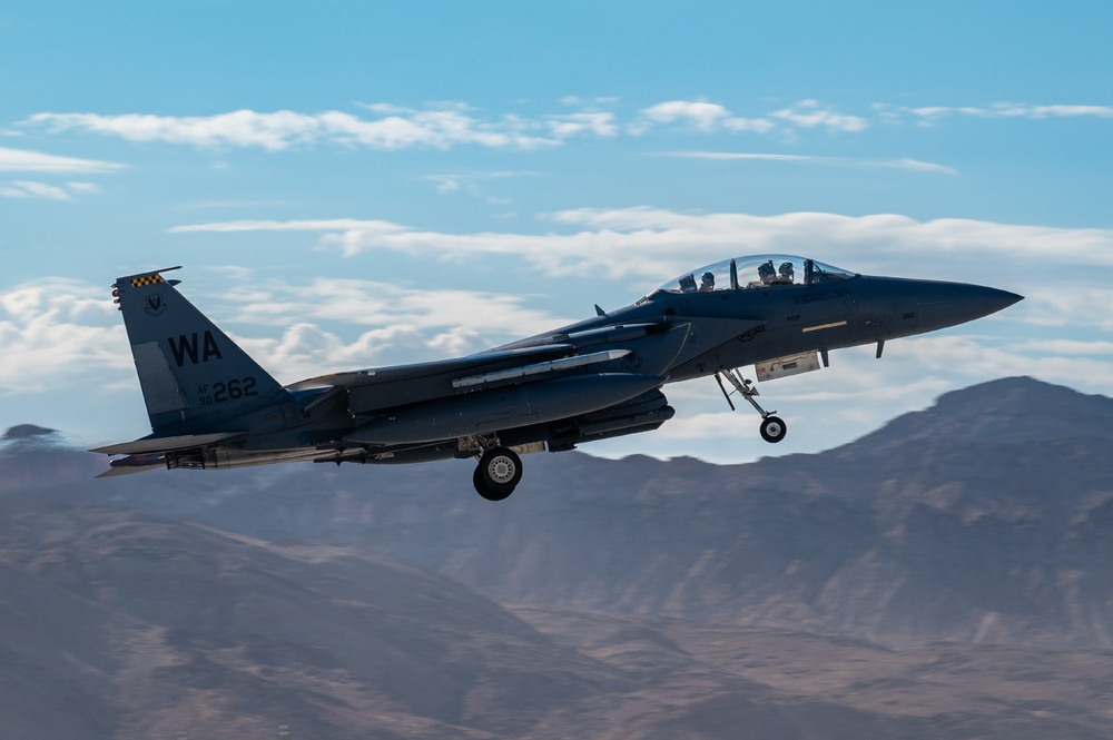 Nellis take offs and landings Aug 2025
