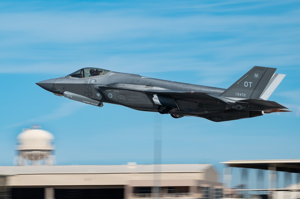 Nellis take offs and landings Aug 2025