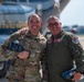 Ohio ANG members stand for photo on Rickenbacker ANGB flight line