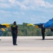 Blue Angels prepare to take the skies during Columbus Air Show
