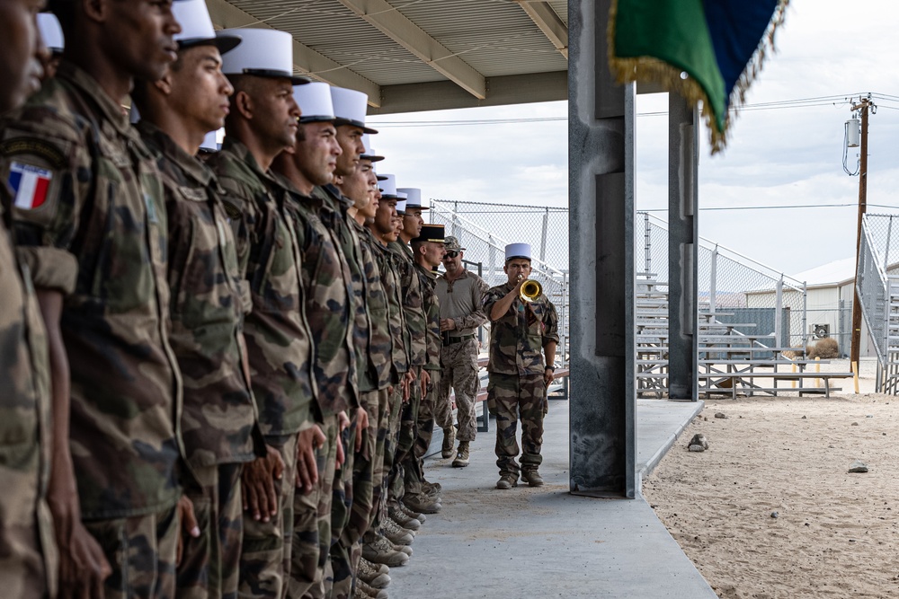 SLTE 4-25: French Foreign Legion Awards Ceremony
