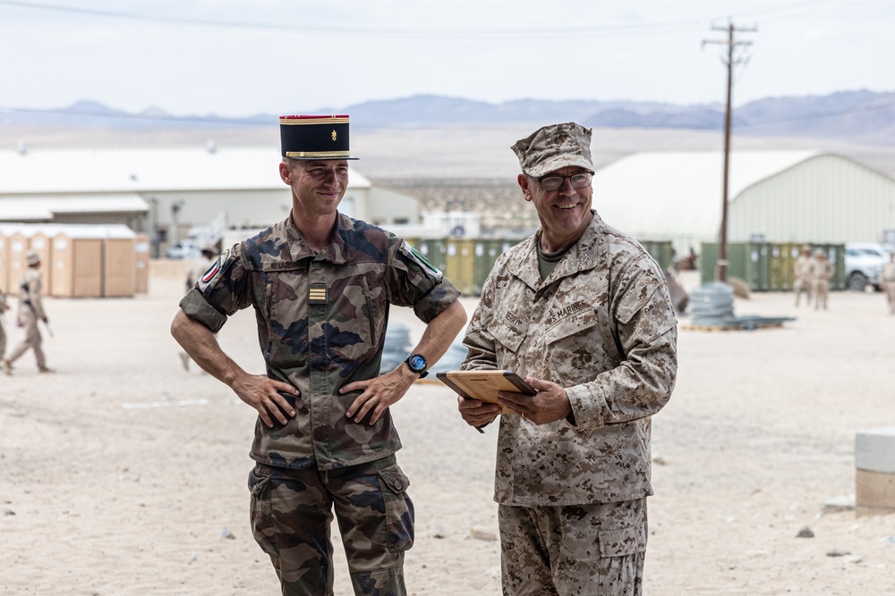 SLTE 4-25: French Foreign Legion Awards Ceremony