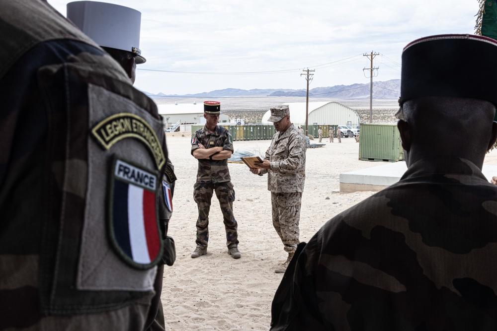 SLTE 4-25: French Foreign Legion Awards Ceremony