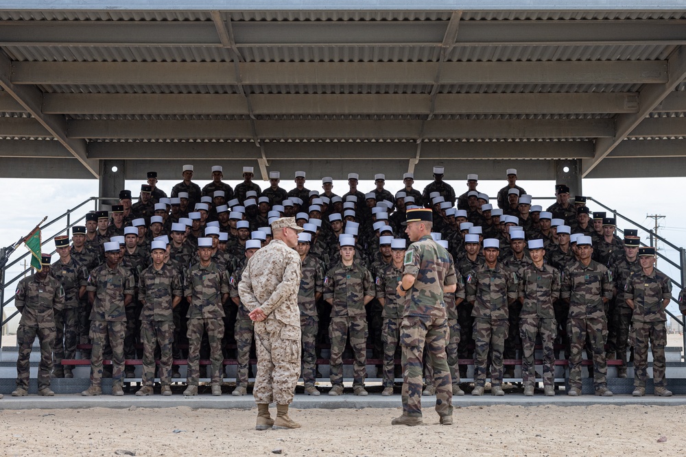 SLTE 4-25: French Foreign Legion Awards Ceremony