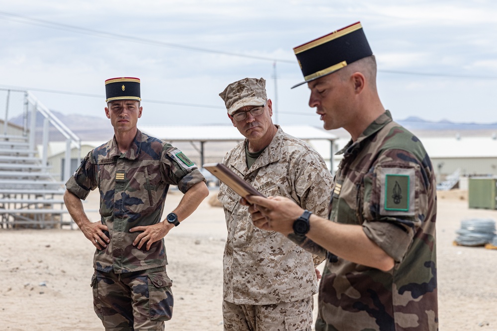 SLTE 4-25: French Foreign Legion Awards Ceremony