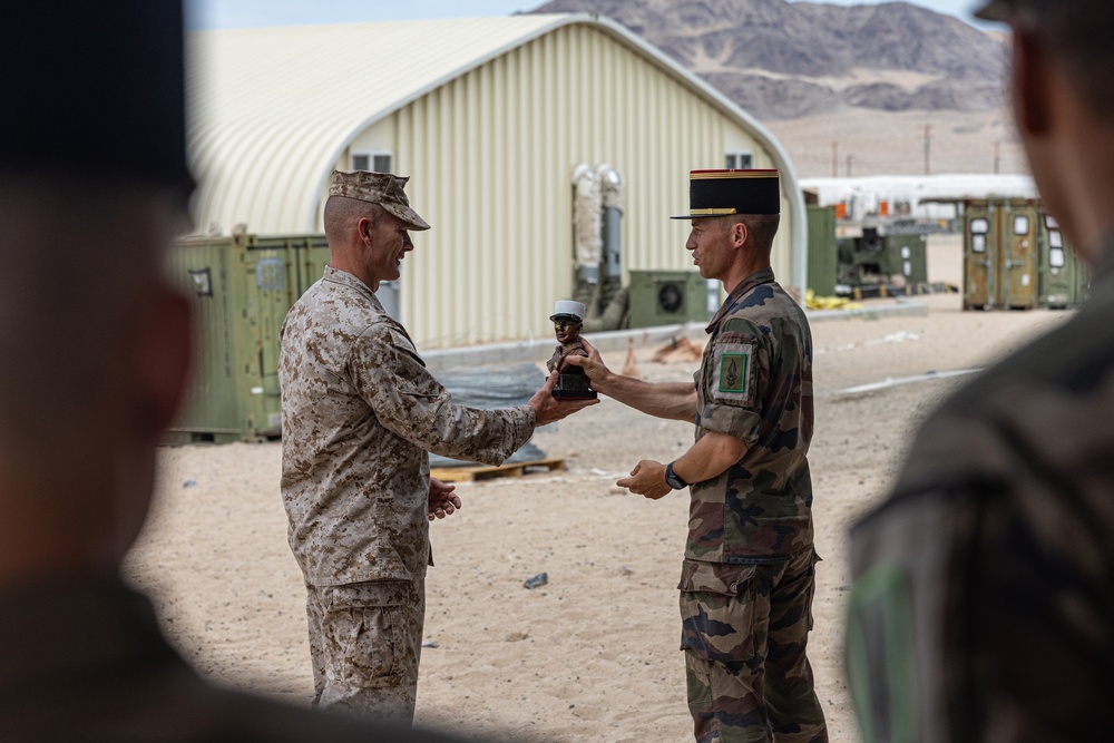 SLTE 4-25: French Foreign Legion Awards Ceremony
