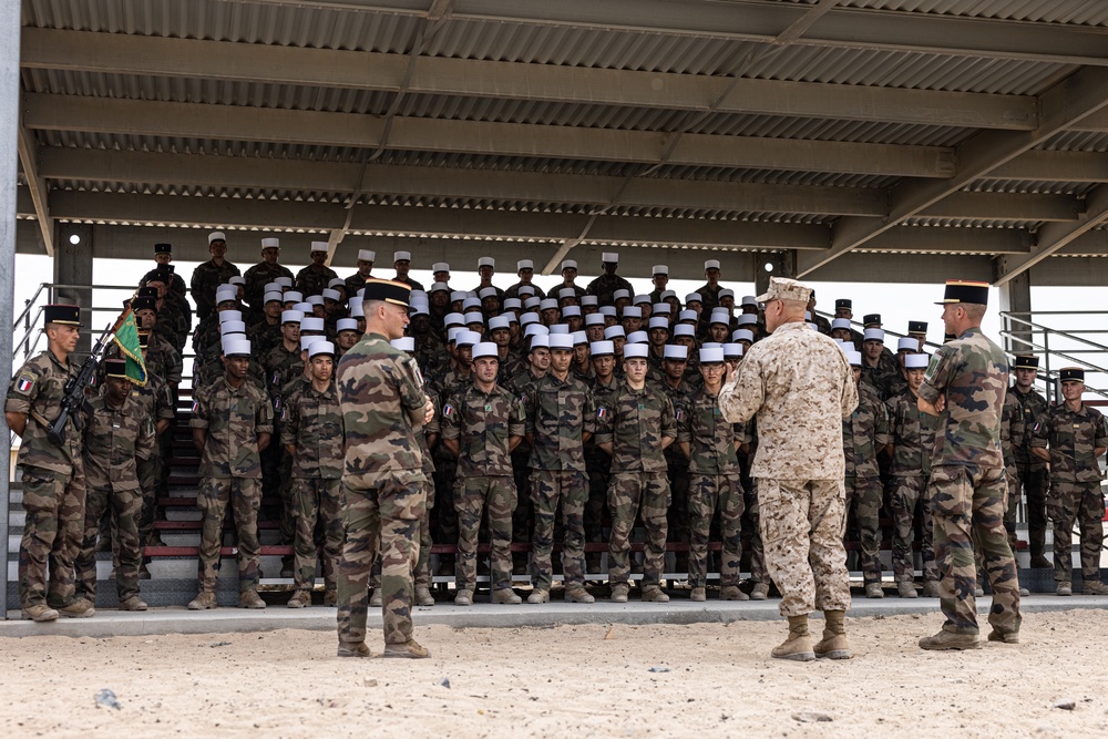 SLTE 4-25: French Foreign Legion Awards Ceremony