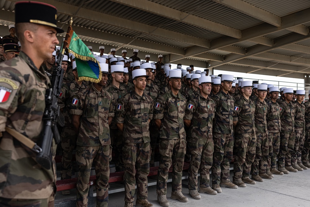 SLTE 4-25: French Foreign Legion Awards Ceremony