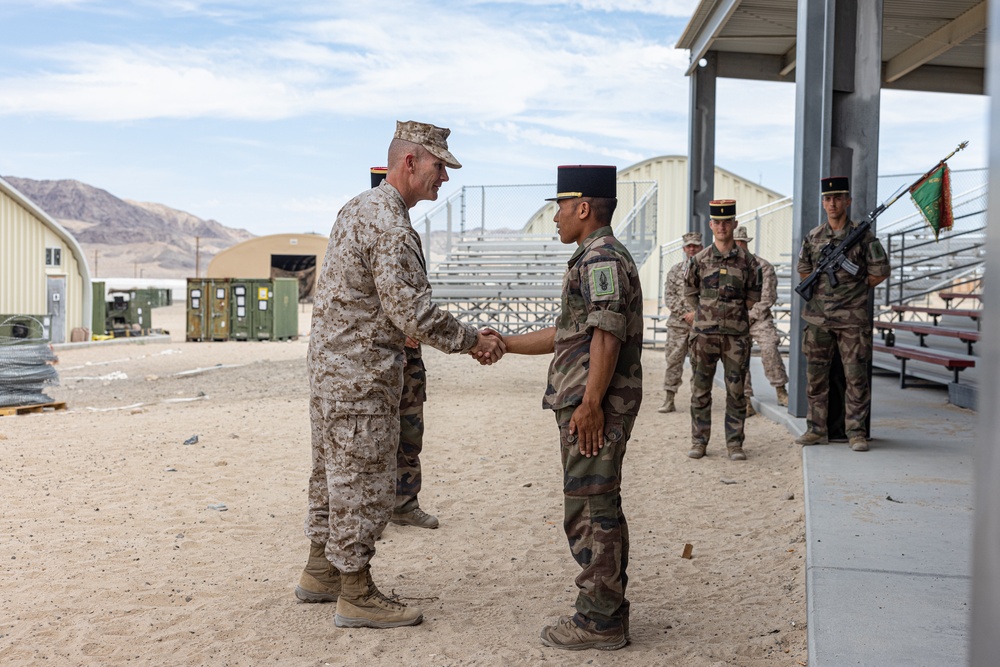 SLTE 4-25: French Foreign Legion Awards Ceremony
