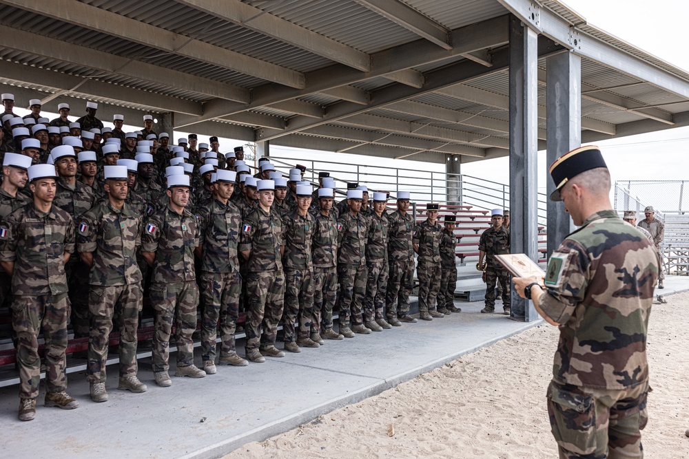 SLTE 4-25: French Foreign Legion Awards Ceremony