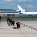 Blue Angels return from aerial performance during the Columbus Air Show