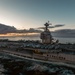 USS Gerald R. Ford (CVN 78) Conducts Night Flight Operations