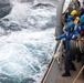 USS Wayne E. Meyer conducts operations in the U.S. Central Command area of responsibility as part of the Nimitz Carrier Strike Group