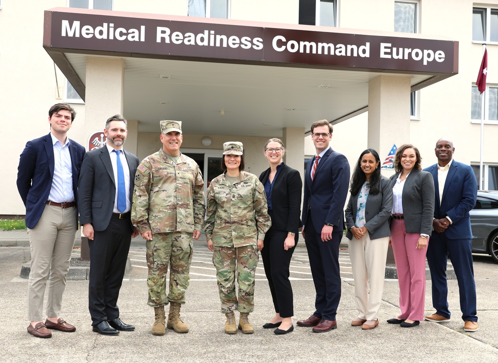 Medical Readiness Command, Europe hosts visit by Senate Armed Services Committee Staff Delegation