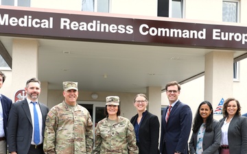 Medical Readiness Command, Europe hosts visit by Senate Armed Services Committee Staff Delegation