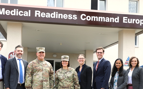 Medical Readiness Command, Europe hosts visit by Senate Armed Services Committee Staff Delegation