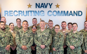 Newly selected CRF recruiters visit CNRC