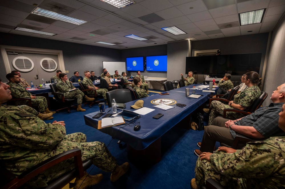 Newly selected CRF recruiters visit CNRC