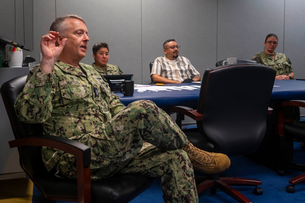 Newly selected CRF recruiters visit CNRC