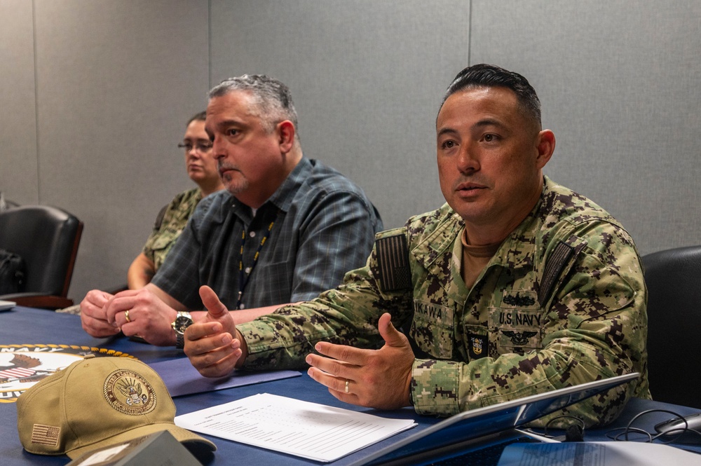 Newly selected CRF recruiters visit CNRC
