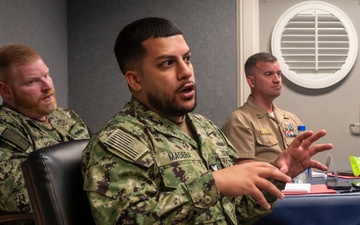 Newly selected CRF recruiters visit CNRC