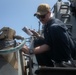 USS Wayne E. Meyer conducts operations in the U.S. Central Command area of responsibility as part of the Nimitz Carrier Strike Group