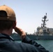 USS Wayne E. Meyer conducts operations in the U.S. Central Command area of responsibility as part of the Nimitz Carrier Strike Group